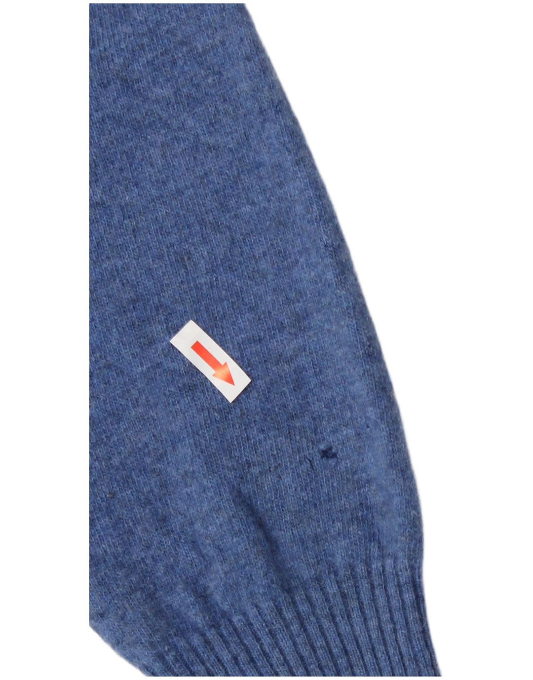 Zara Suéter masculino com gola redonda grande azul