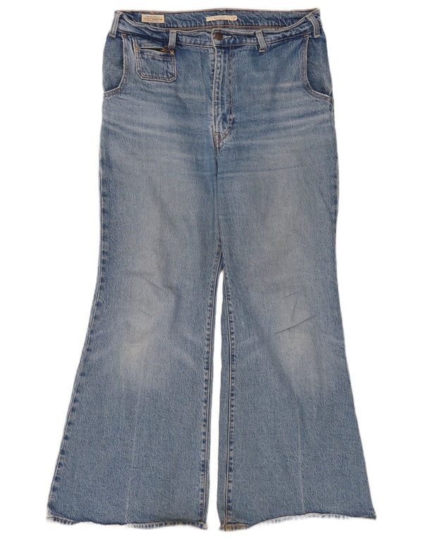 Jeans feminino Levi's Ribcage Bell Flared W31 L30 Azul Algodão