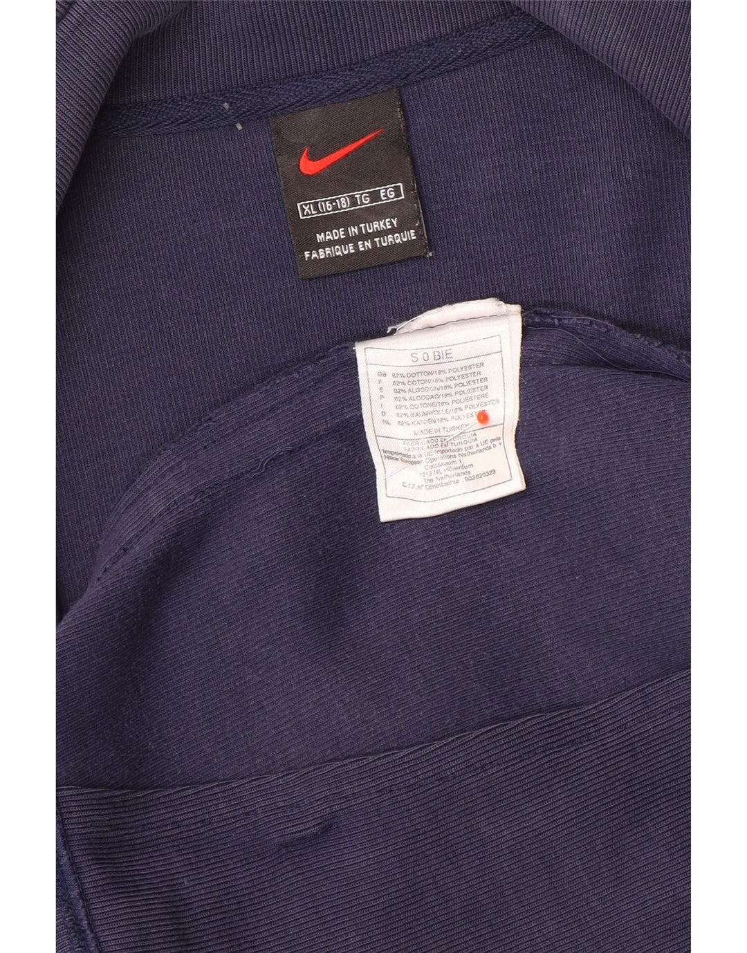 Jaqueta Nike Boys Tracksuit Top 15-16 Anos XL Azul Marinho