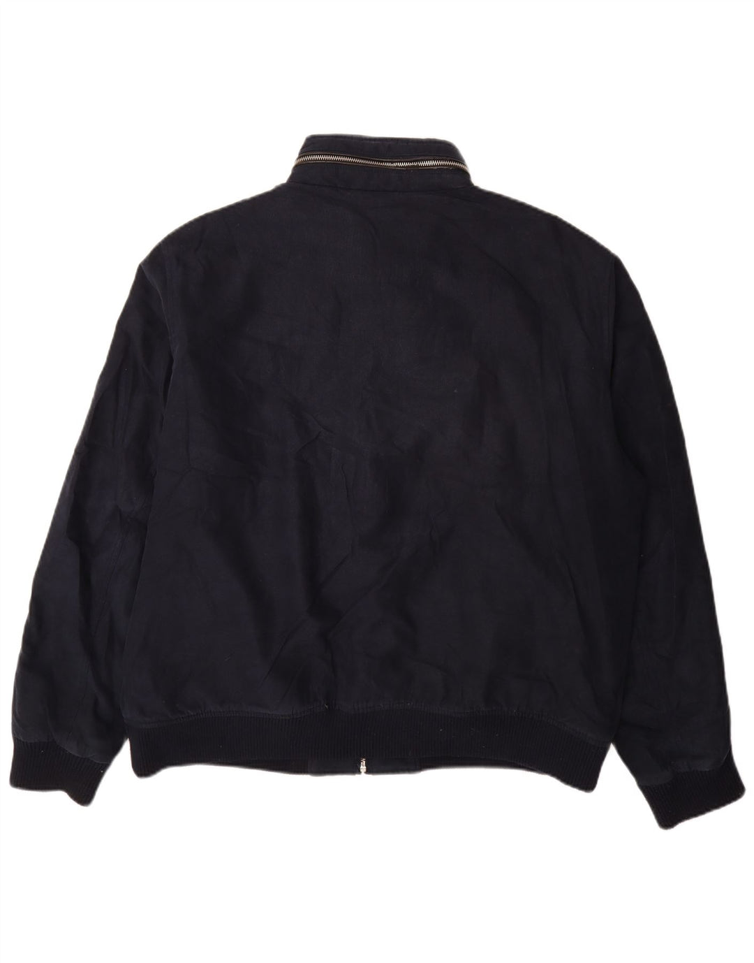 Jaqueta bomber masculina vintage UK 44 2XL azul marinho