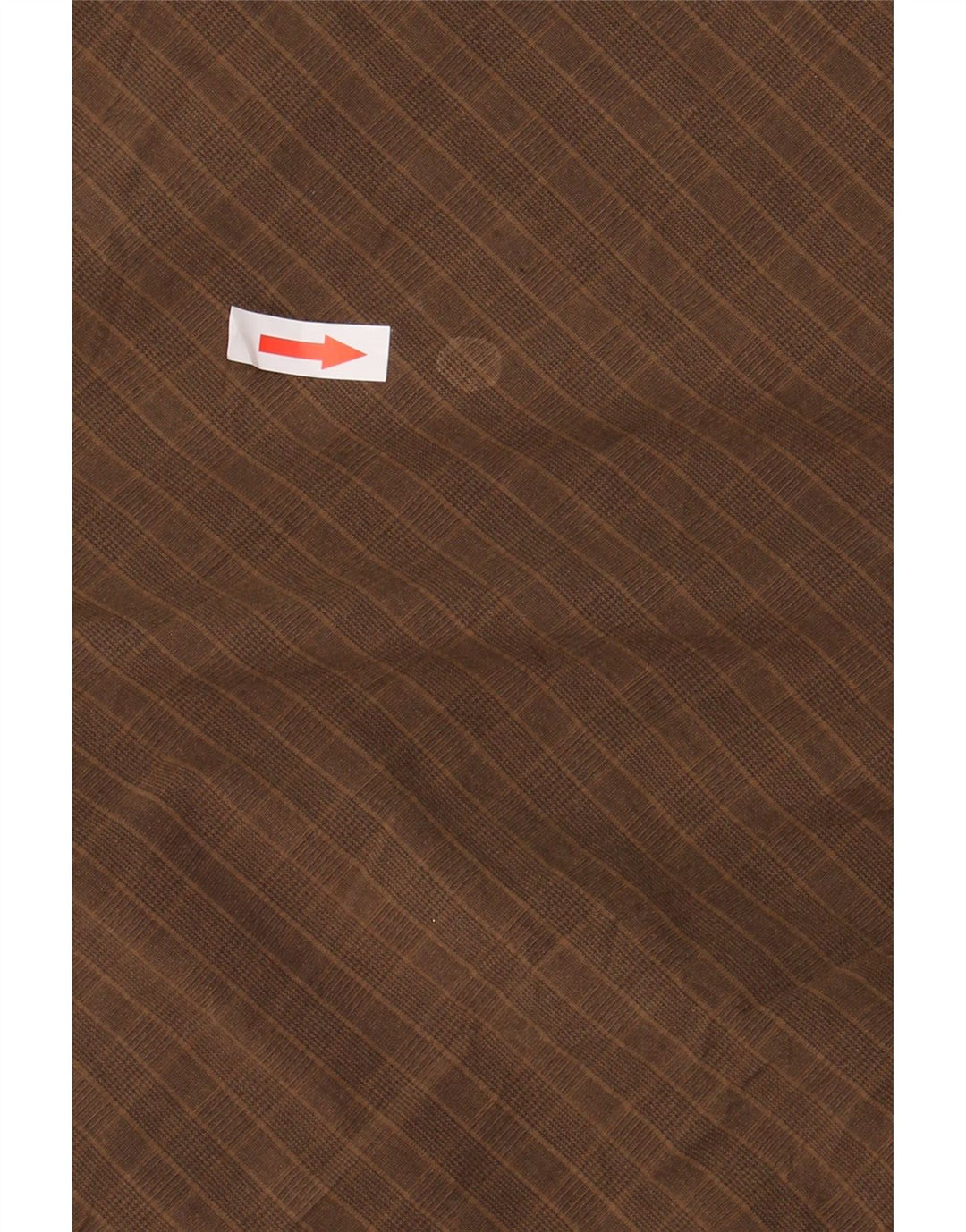 Camisa masculina Dockers grande algodão xadrez marrom