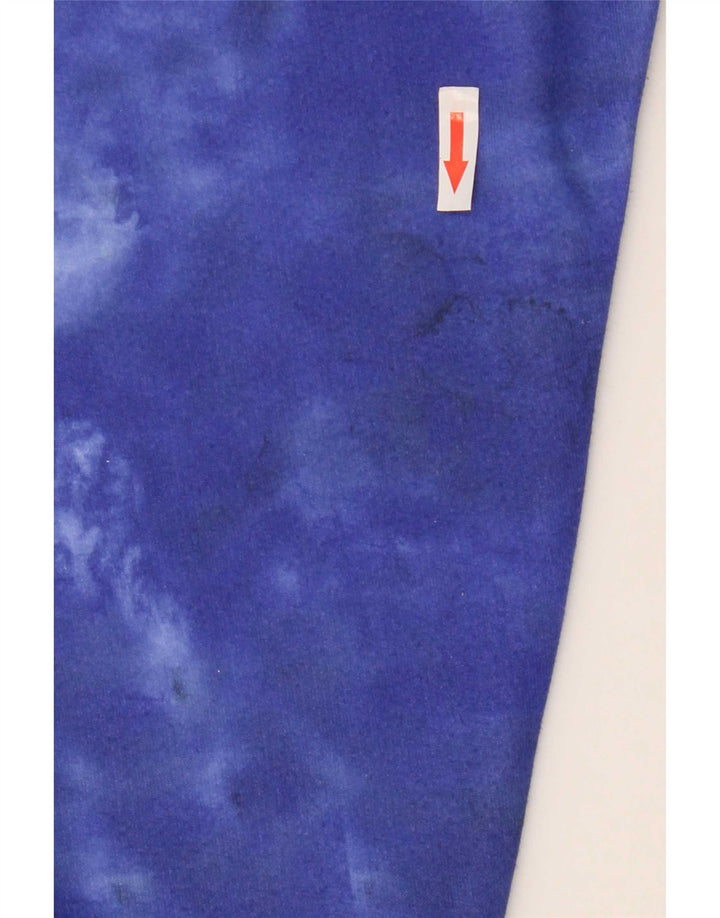 Adidas feminino gráfico oversized moletom jumper reino unido 10 pequeno azul