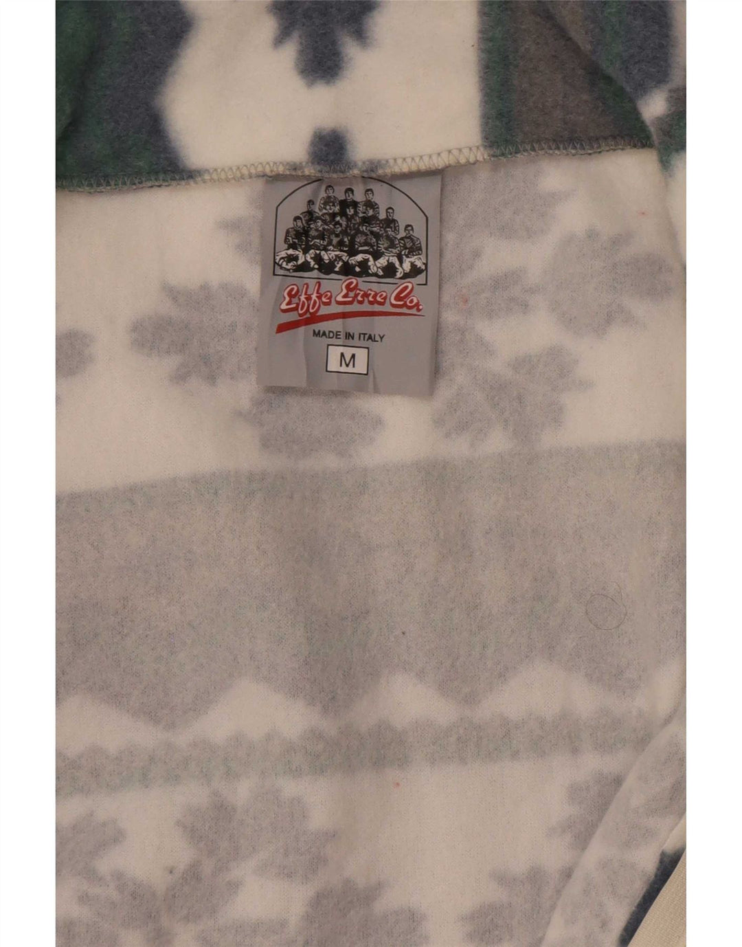 Jaqueta de lã masculina vintage UK 38 média multicolorida Fair Isle