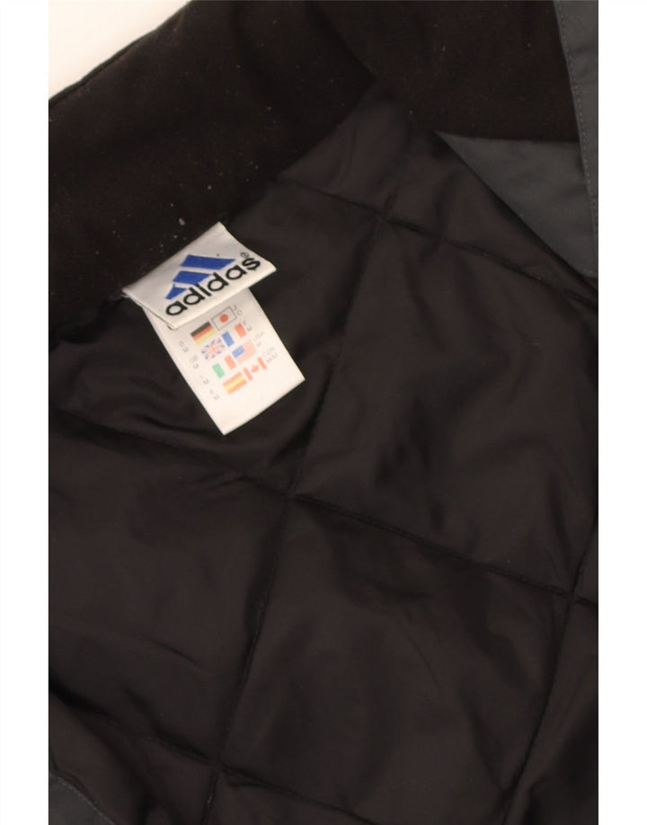 Adidas Mens Polo Shirt UK 38 Médio Cinza Poliamida