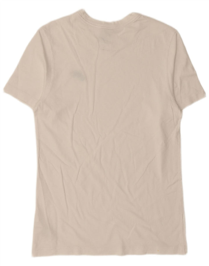 Camiseta masculina NIKE Top pequeno algodão branco
