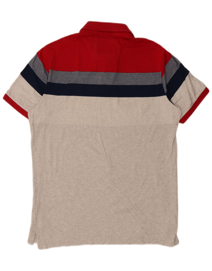Camisa polo masculina Superdry XL colorido Colourblock algodão