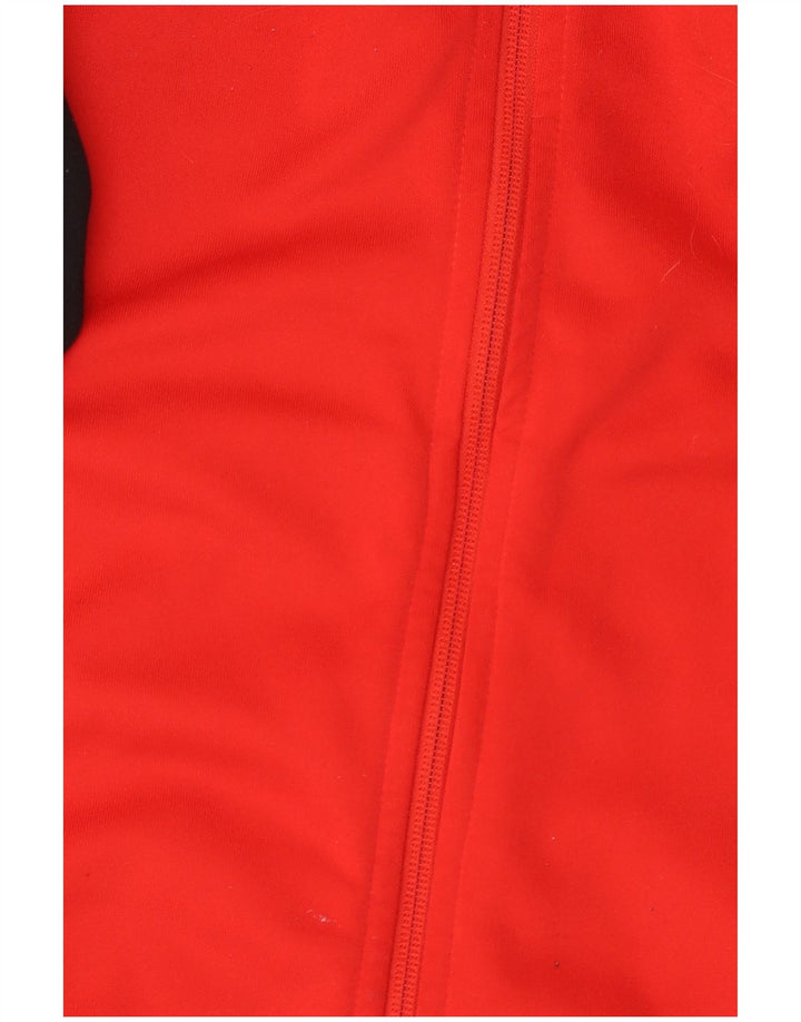 Nike Mens Graphic Tracksuit Top Jacket Médio Vermelho Colorblock Poliéster