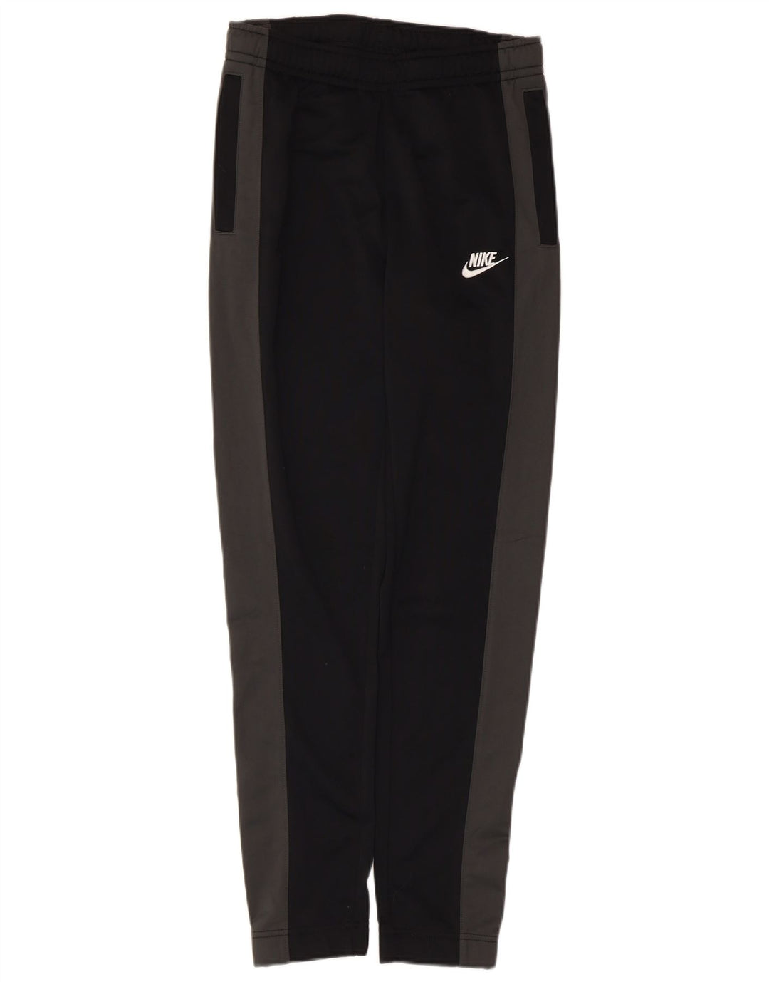 Calça de treino masculina Nike Joggers XS preto colorblock poliéster