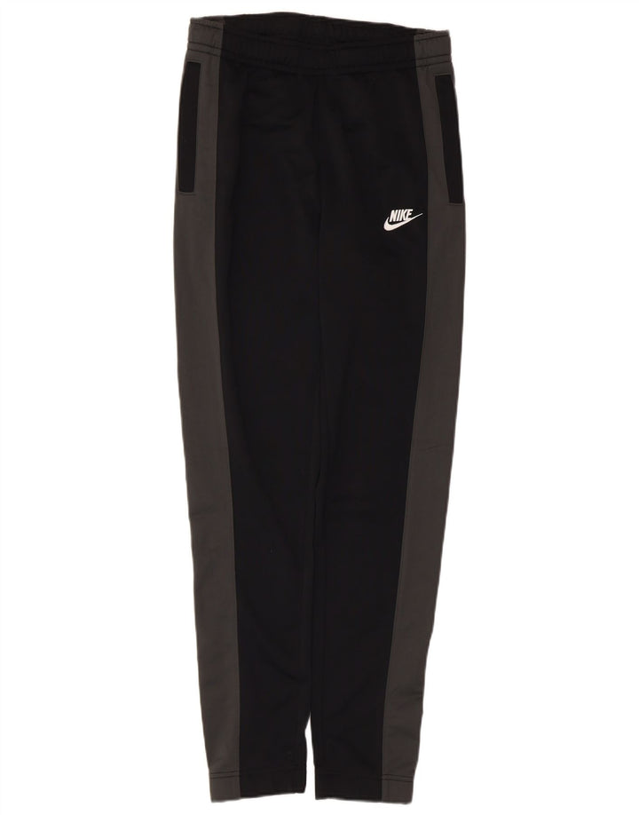 Calça de treino masculina Nike Joggers XS preto colorblock poliéster