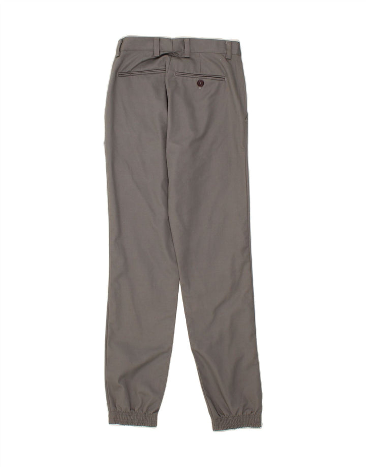 VINTAGE Mens Joggers Chino Trousers W28 L31  Grey Cotton Vintage Vintage and Second-Hand Vintage from Messina Hembry 