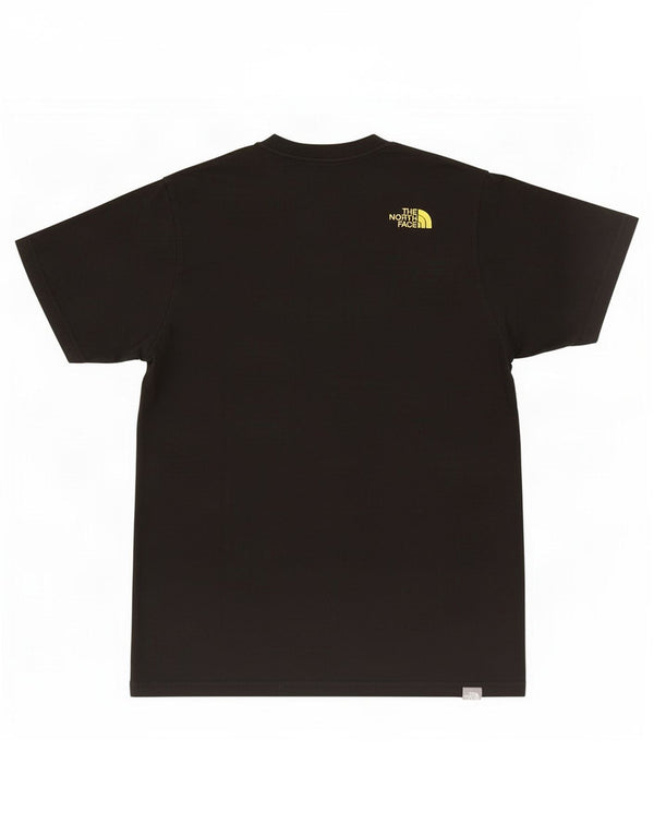 Camiseta gráfica masculina The North Face Top médio preto