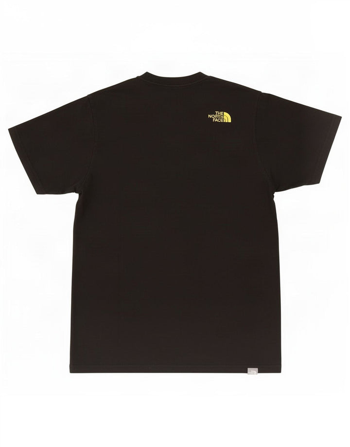 Camiseta gráfica masculina The North Face Top médio preto