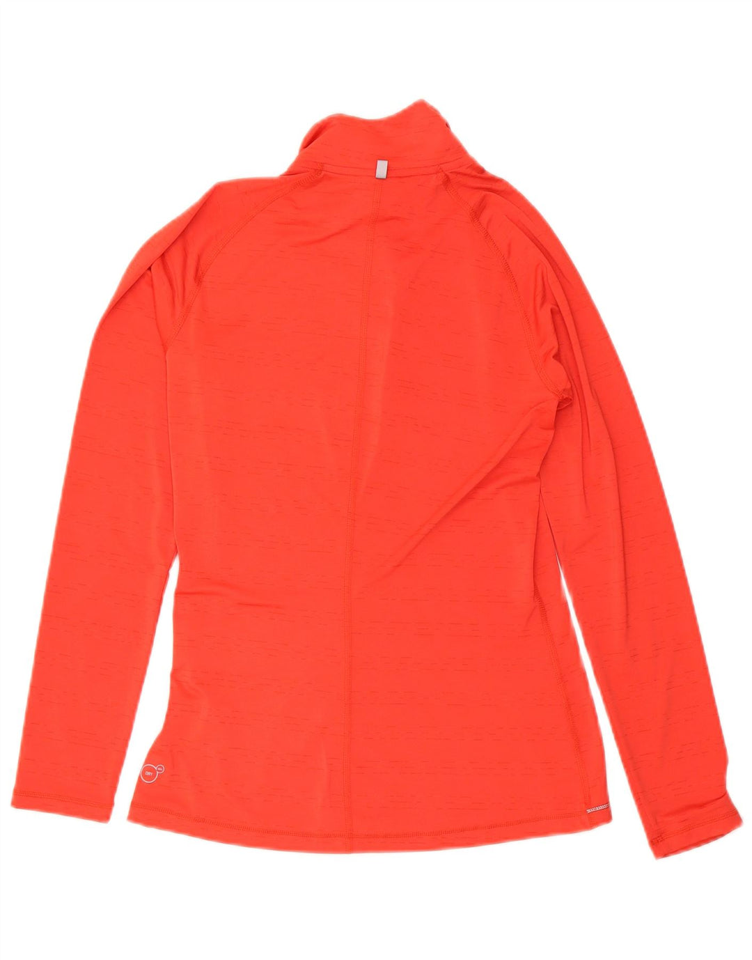 Pulôver feminino Puma com zíper e gola em poliéster vermelho pequeno