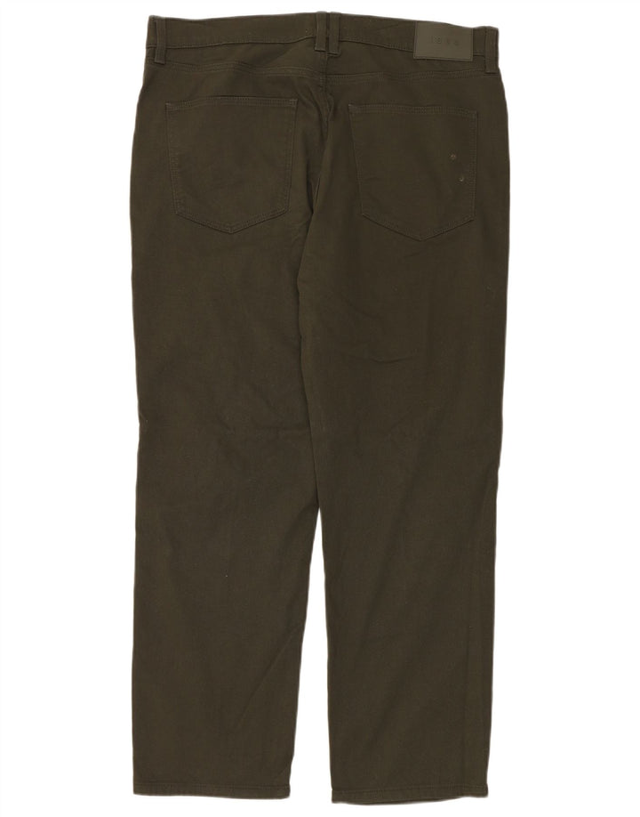 Jeans retos masculinos Marks & Spencer W36 L29 algodão cáqui