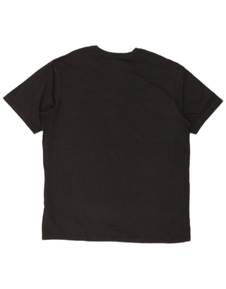 Camiseta masculina Billabong grande algodão preto
