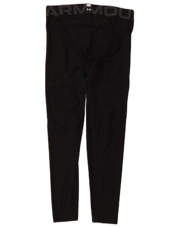 Leggings de compressão femininas Under Armour UK 14 grandes pretas