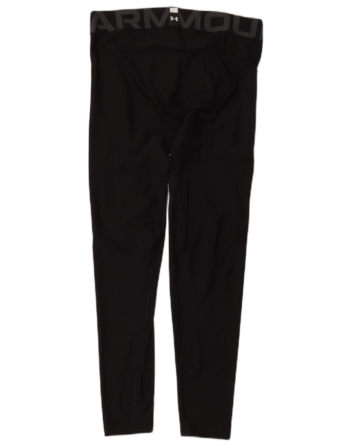 Leggings de compressão femininas Under Armour UK 14 grandes pretas