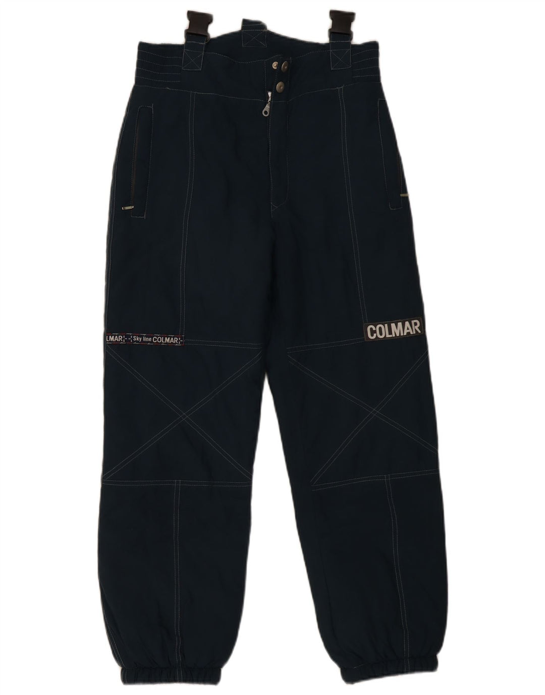 Calça feminina Colmar Graphic Joggers Ski EU 38 Médio Azul Marinho