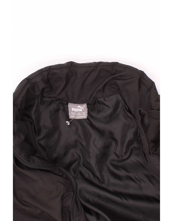 Casaco Puma Boys Graphic acolchoado 9-10 anos preto poliéster