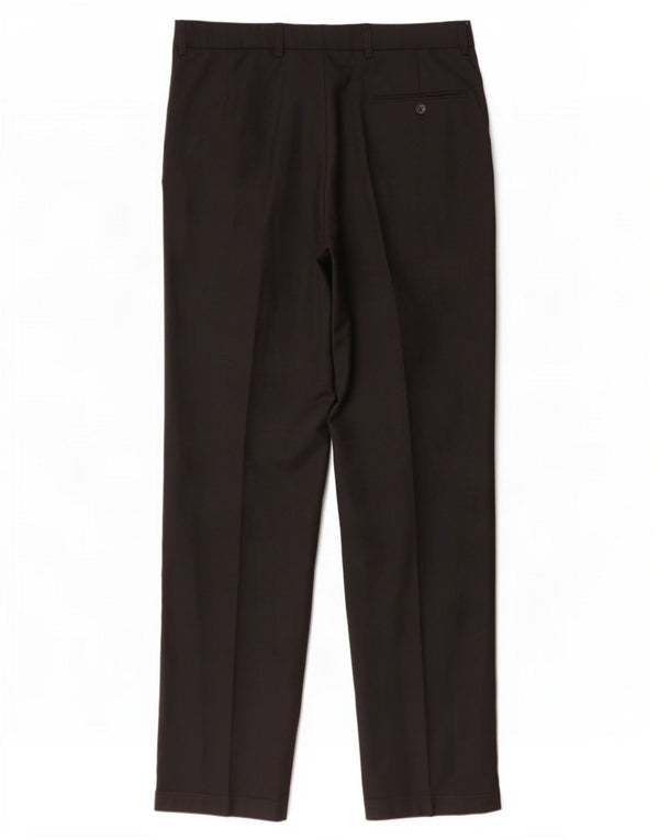 Calça masculina Marks & Spencer Autograph Tapered Suit W34 L33 preta