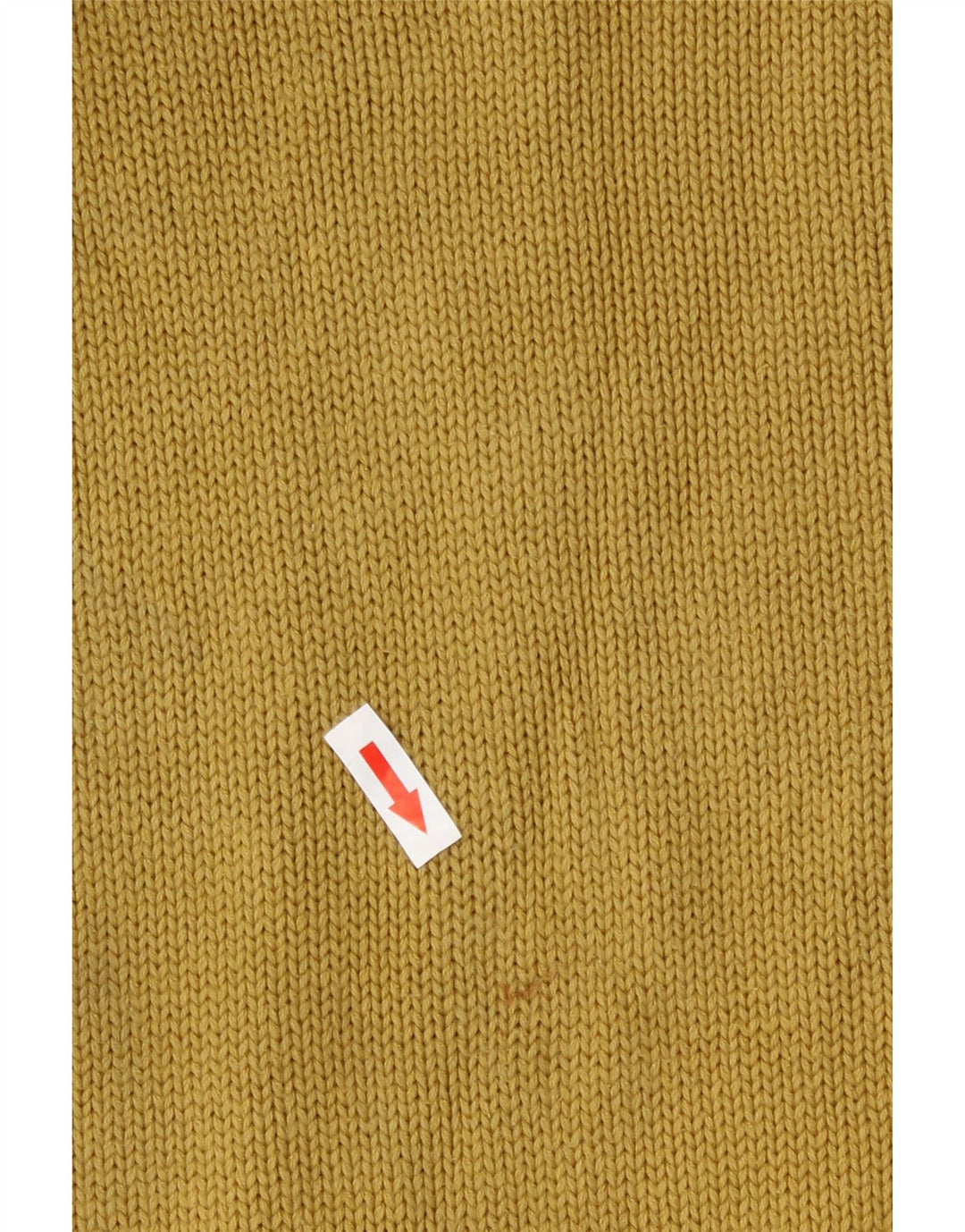 Zara Suéter feminino com gola redonda e gola redonda, Reino Unido 14, grande, amarelo