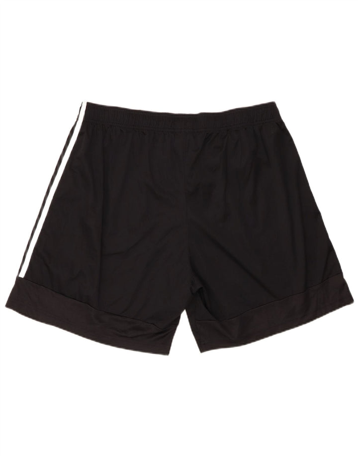 Shorts casuais masculinos ADIDAS 2XL poliéster preto