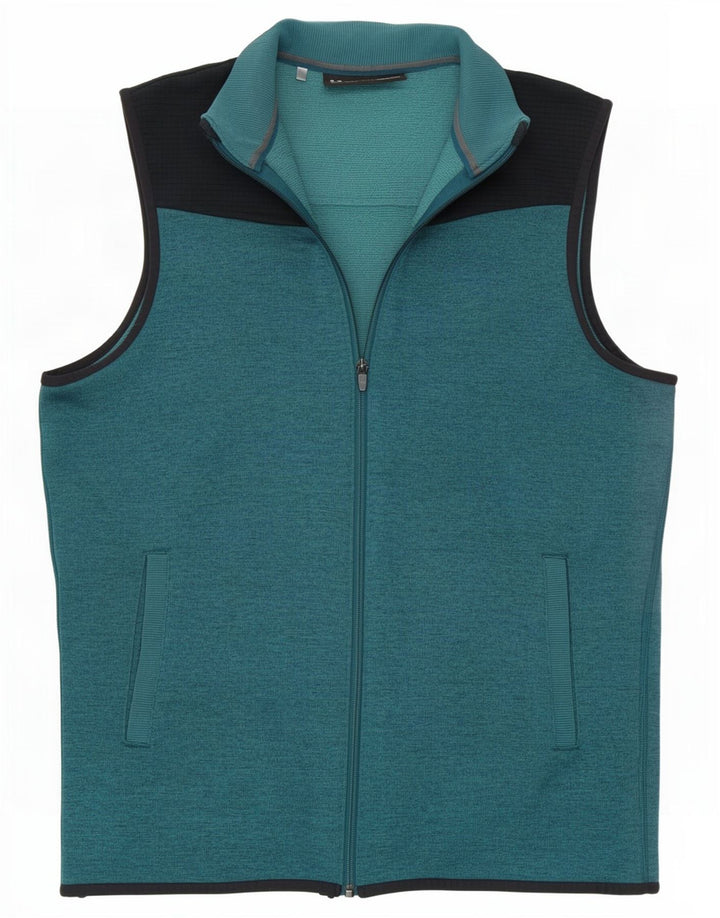 Under Armour Mens Cold Gear Tracksuit Top Jacket Medium Blue Colourblock