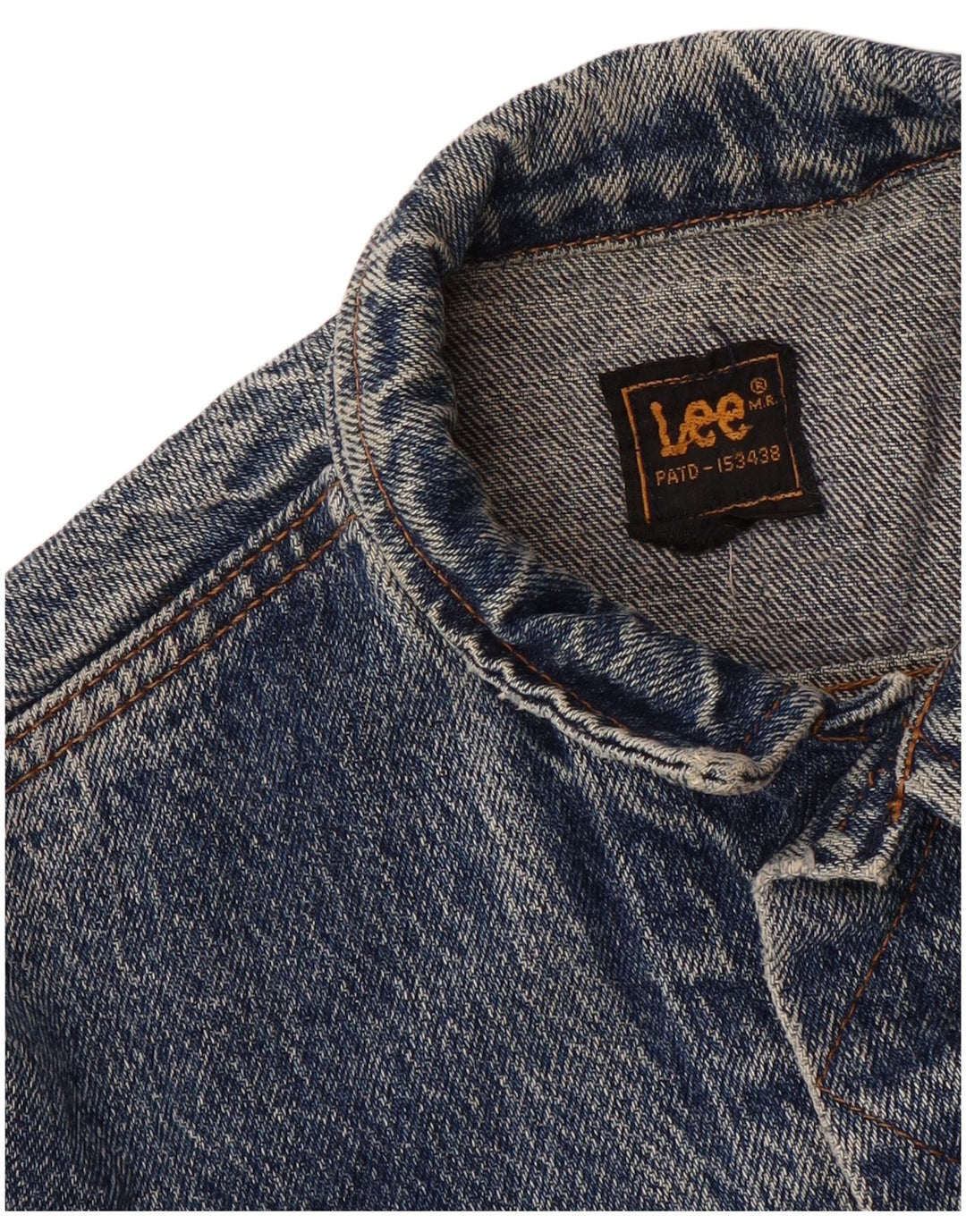 Jaqueta jeans masculina LEE UK 36 pequena azul