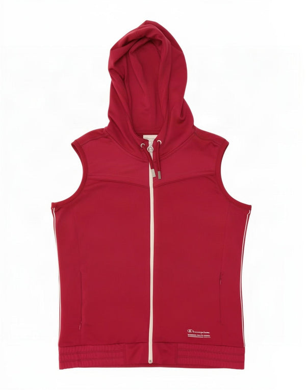 Jaqueta feminina Champion Heritage Fit com capuz e capuz UK 18 XL rosa