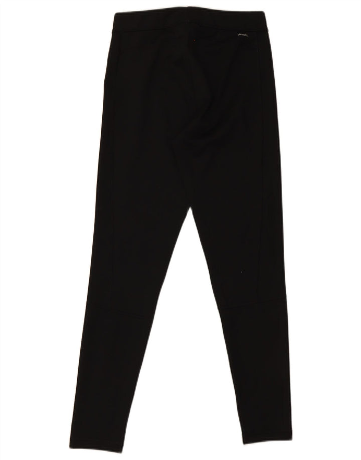 Adidas Womens Climalite Leggings UK 12/14 Médio Preto Poliéster