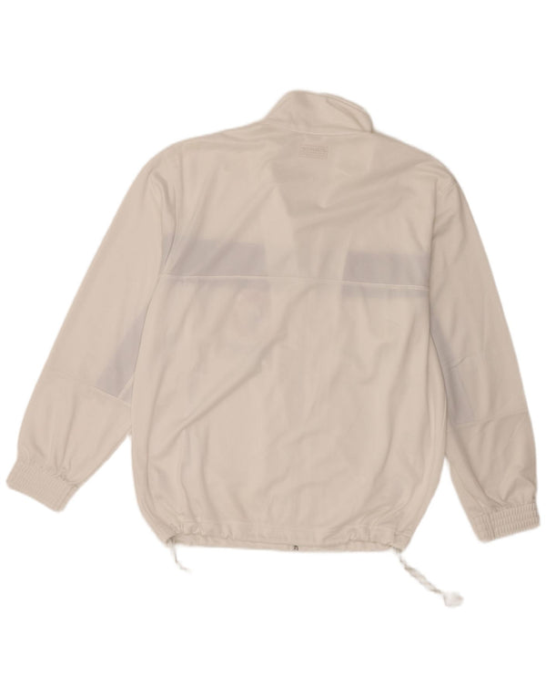 Lotto Mens Graphic Tracksuit Top Jacket XL Branco Colourblock Poliéster