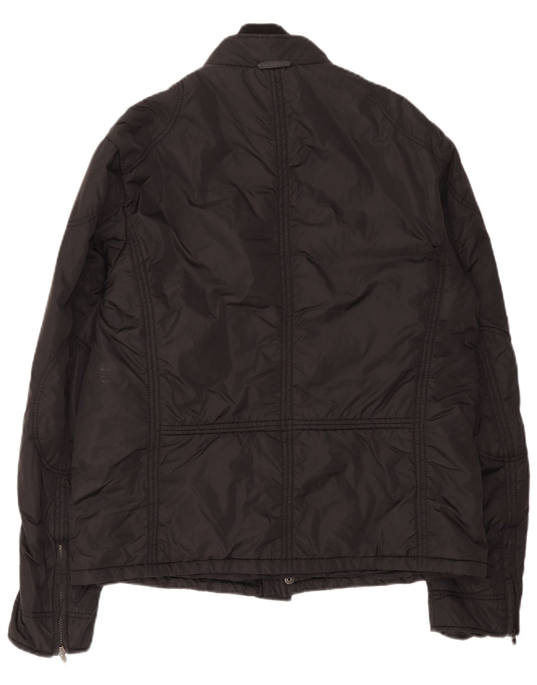 Jaqueta utilitária masculina Brema UK 38 poliamida preta média