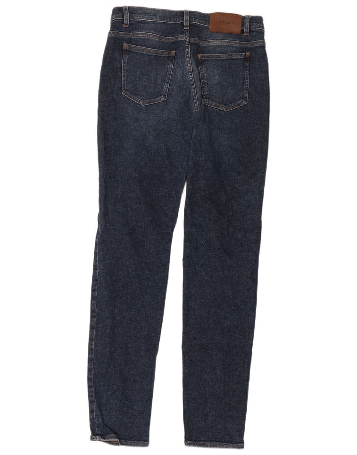 Trussardi Jeans Slim Feminino IT 44 Médio W30 L32 Azul Marinho Algodão
