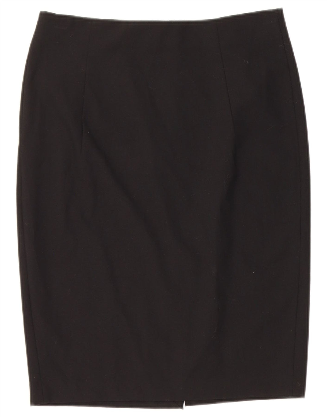 Saia lápis feminina Zara EU 38 pequena W28 poliéster preto