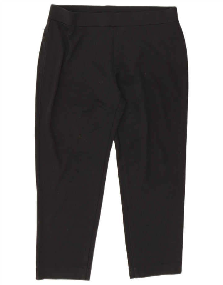Leggings femininas Marks & Spencer UK 16 grandes viscose preta
