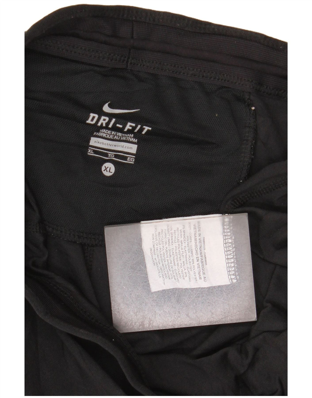 Leggings Nike Dri Fit Capri UK 18 XL Preto Poliéster