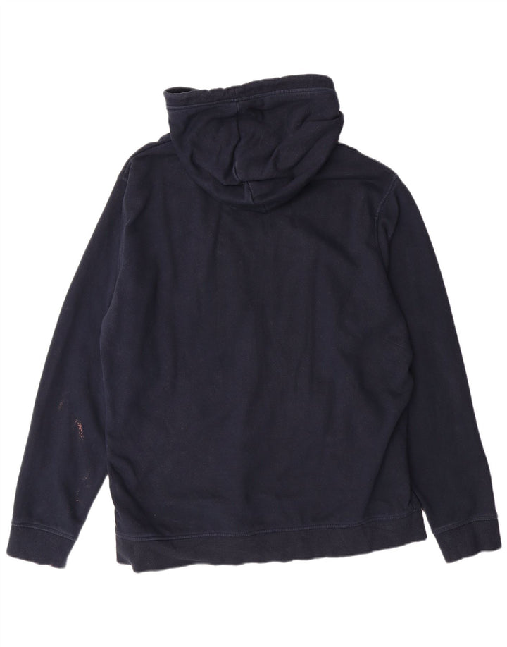 PENGUIN Masculino moletom com capuz XL algodão azul marinho