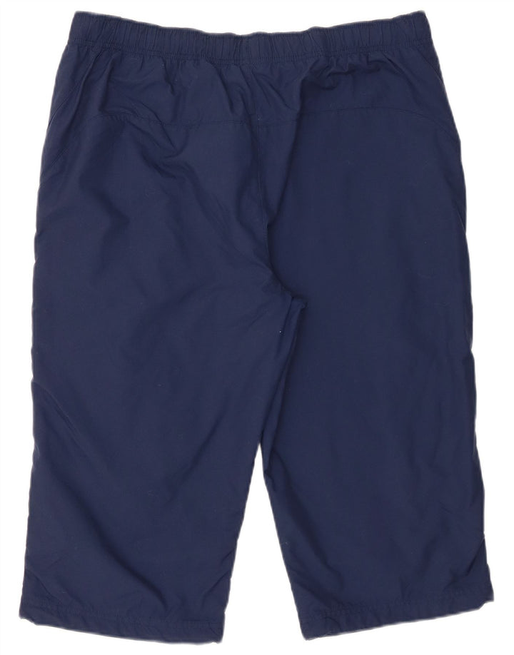 Shorts esportivos masculinos Nike grandes nylon azul marinho