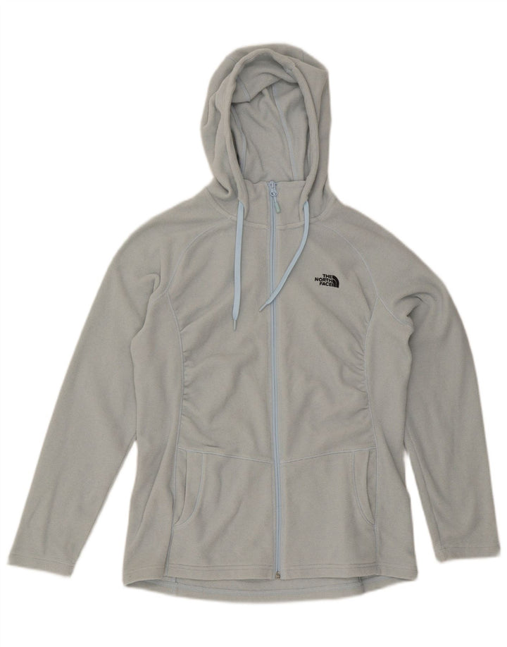 Jaqueta de lã com capuz feminina The North Face Reino Unido 16 grande poliéster azul