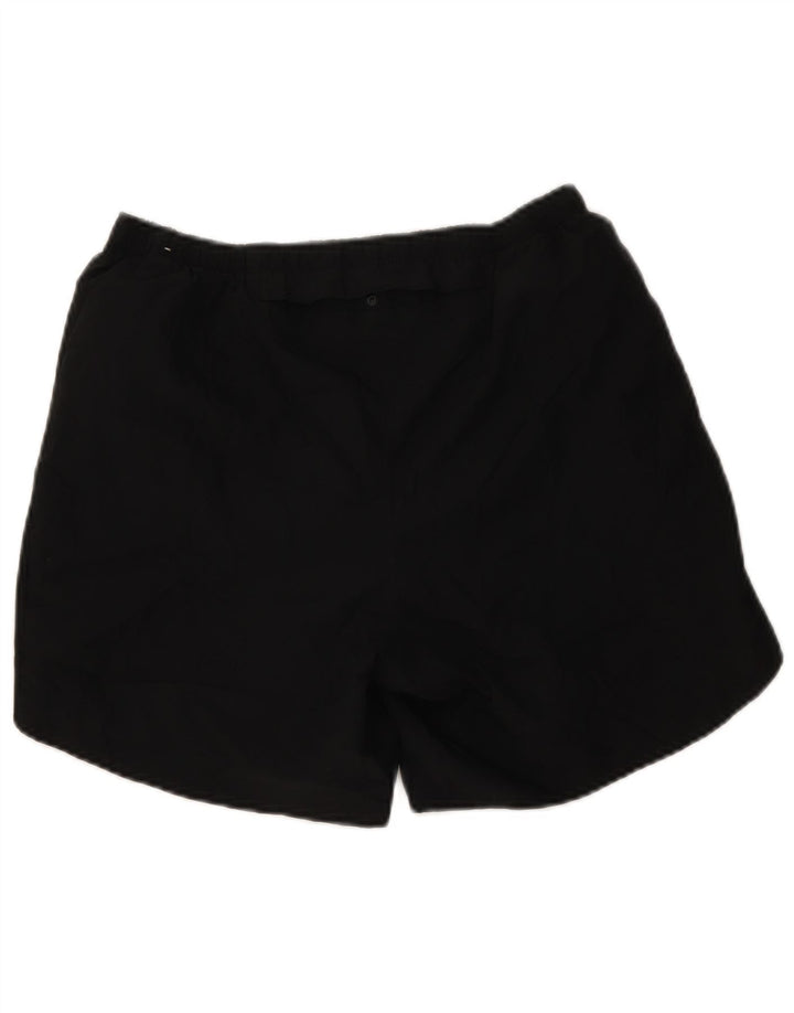 Shorts esportivos masculinos Nike Dri Fit grandes pretos