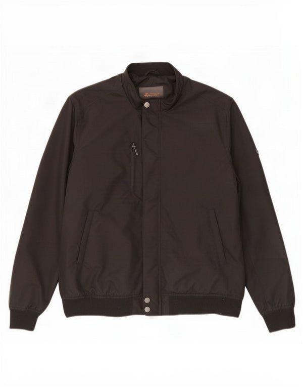 Jaqueta bomber masculina Ben Sherman Reino Unido 42 XL preta