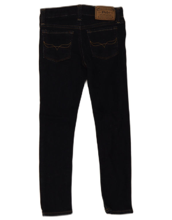 Polo Ralph Lauren Meninas Jeans Retos 4-5 Anos W20 L20 Azul Marinho Algodão