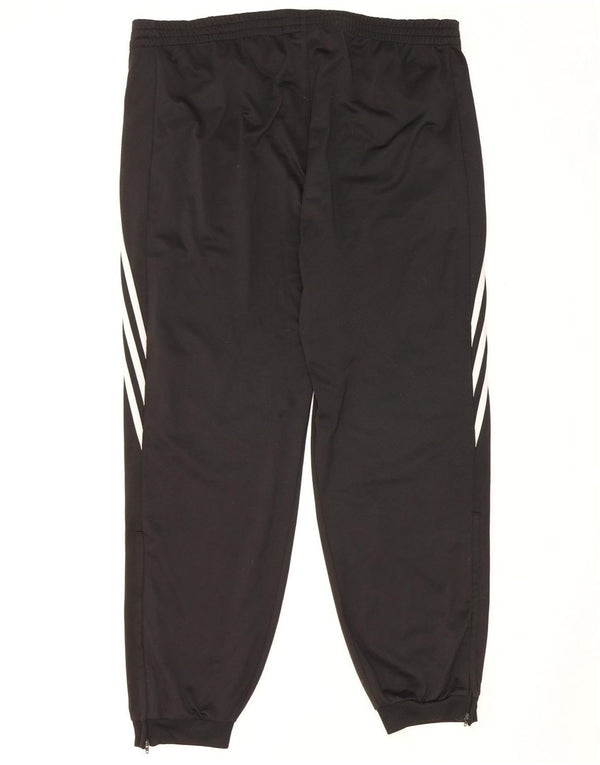 Adidas Mens Treino Calças Joggers XL Preto Poliéster