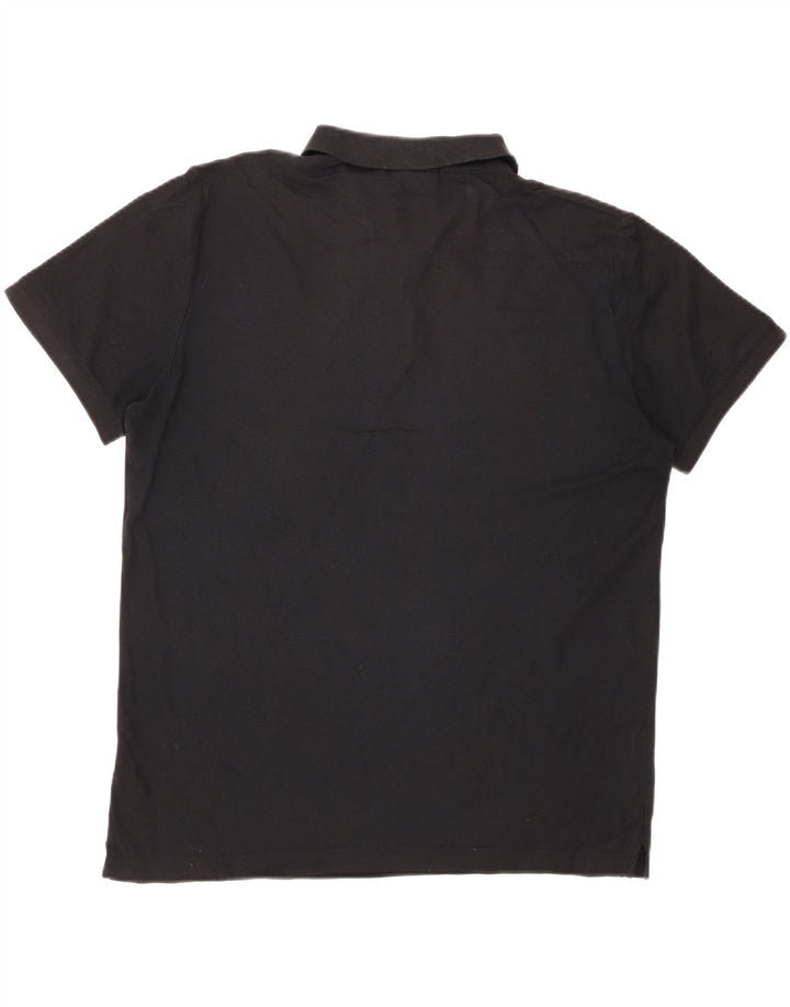 Camisa polo masculina CALVIN KLEIN grande algodão preto