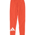 Leggings Adidas Femininas UK 4/6 XS Vermelho Poliéster