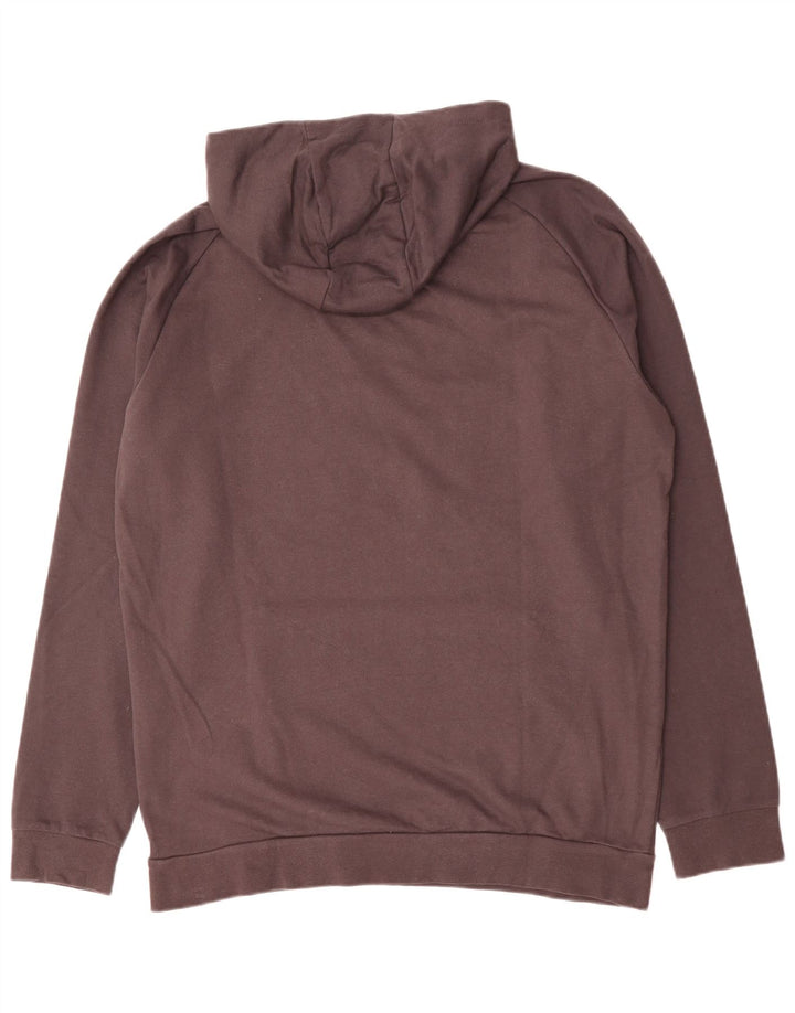 Jumper com capuz gráfico masculino HUMMEL XL algodão preto