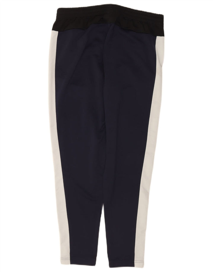 Leggings femininas Adidas UK 14 médio azul marinho colorblock poliéster
