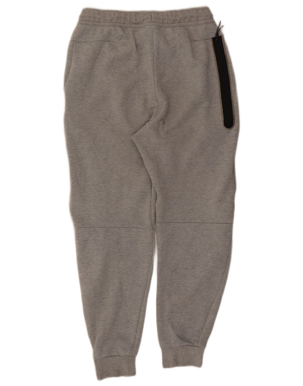 Calça de treino masculina Nike joggers pequeno algodão cinza