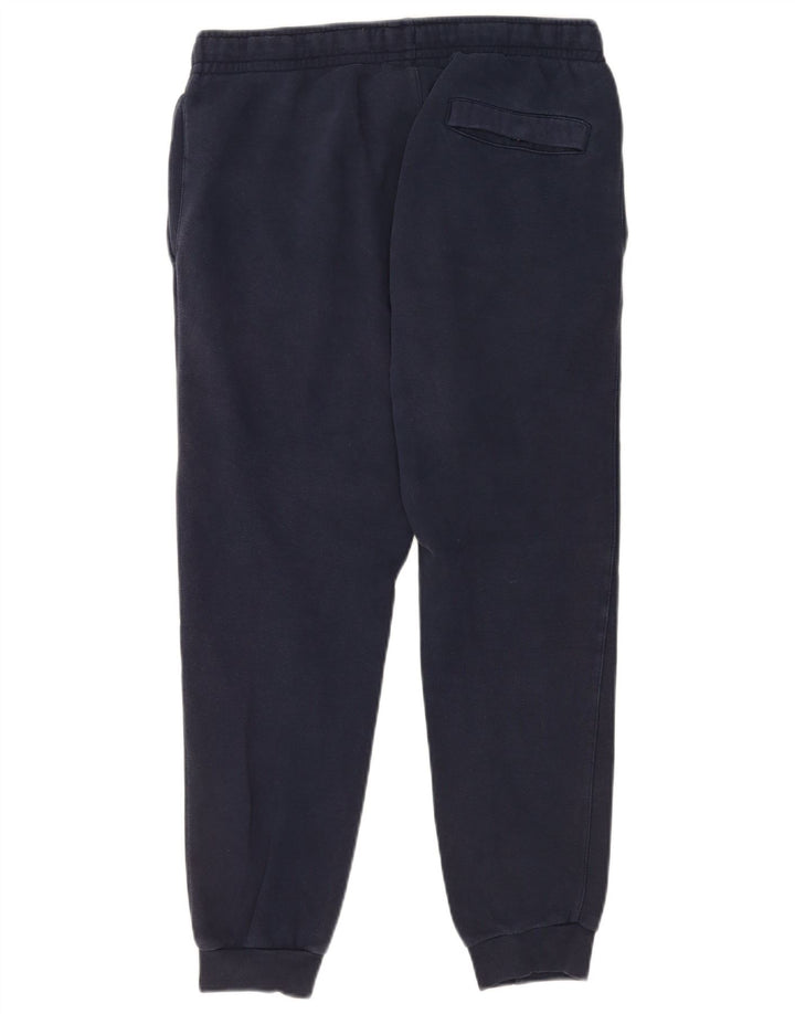 Calça de treino masculina Nike joggers pequeno algodão azul marinho