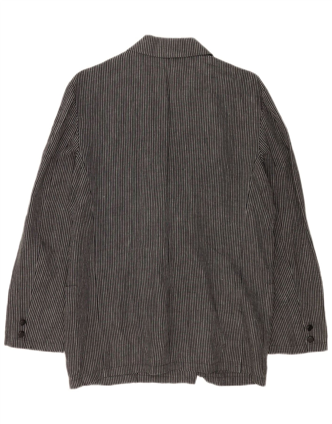 Jaqueta Blazer Feminina Pancaldi & B Reino Unido 16 Grande Risca Cinza
